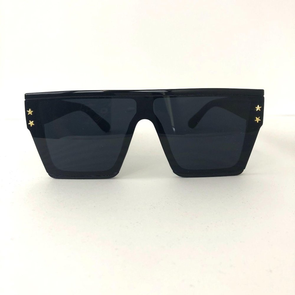 Oversized Retro Square Sunglasses